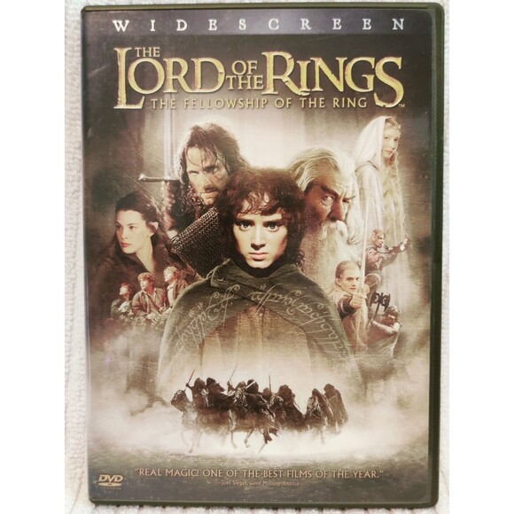 The Lord of the Rings: The Fellowship of the Ring (DVD, 2002) First Edition - Picture 1 of 6
